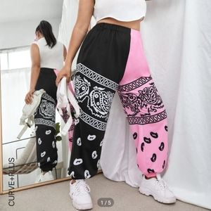 SheIn bandana joggers